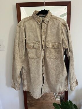 Carhartt Men's union made acid wash shirt